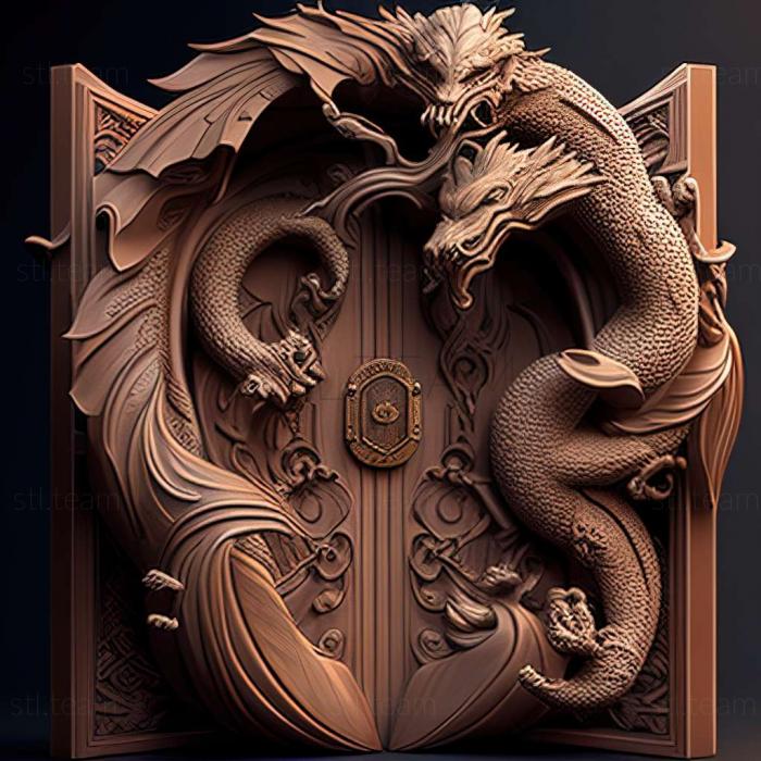 Двері з CHINA DRAGONS
